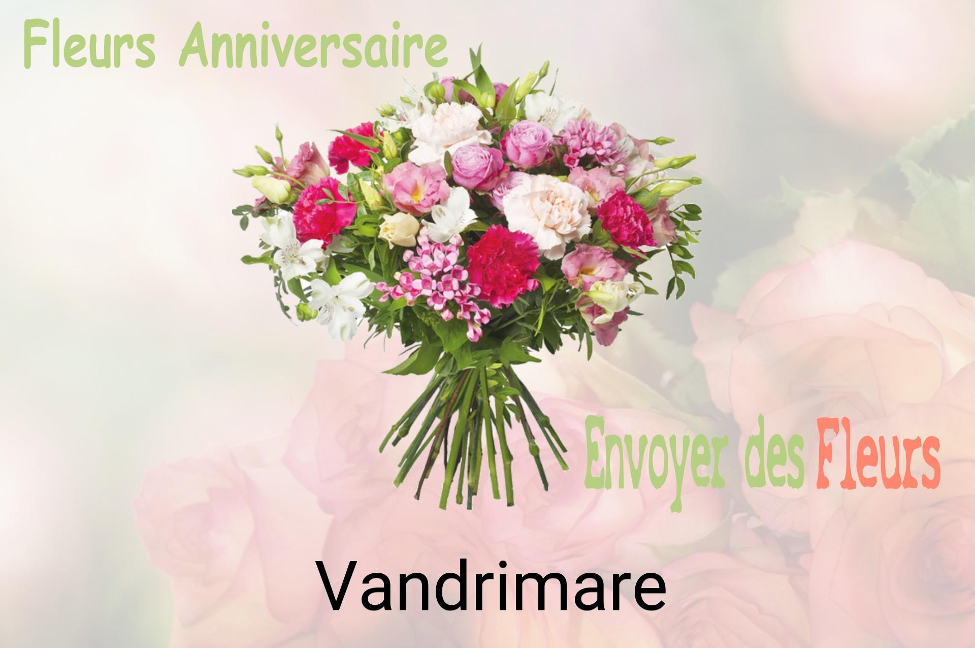 Bouquet de fleurs d’anniversaire livré à Vandrimare